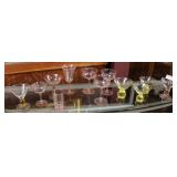 Pink & Yellow barware