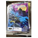 Stack of Batman Comics