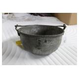 Hand hammered Turkish milk pail