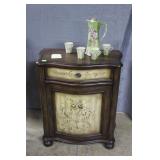 Night stand, hand painted 32"H x 27"W x 15"Depth