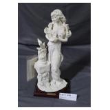 Florence Armani figure of lady with doves
