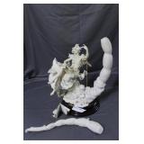 Armani Figure of lady on swing *large break to