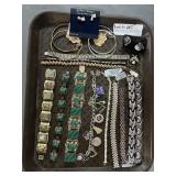 Costume & stone bracelets: stone, cuffs