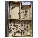 Assorted lapel & cuff links