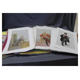 Box ephemera: solicitor prints