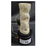 Bone carved Animal light