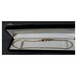 14kt watch chain - 15gtw