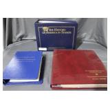 Three Stamp albums: History of America in Stamps,
