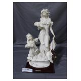 Florence Armani figure of lady & child