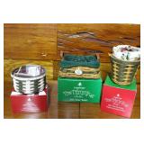 Group of 4 Longaberger holiday baskets
