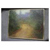 Framed Walk in the woods 18.5" x 22.5"