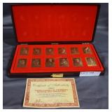 Topps Gallery of Champions 1985 with COA