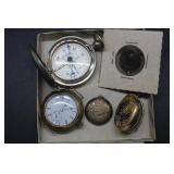 Compass, Elgin watch, error penny & 1944