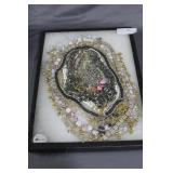 Covered display case LOADED with costume