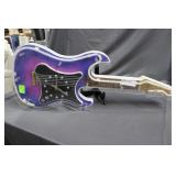 Contemporary guitar neon sign