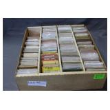 Tray Baseball cards 1980s/90s