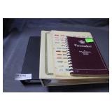 Two binders stamps & Pacemaker  stamp book