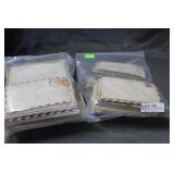 Two organizers Airmail stamp letters