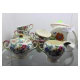 Royal Cauldron Floral China set & Kitchen Bouquet