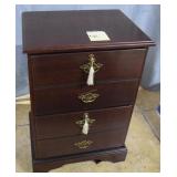 Cherry style Filing cabinet, 2 drawer