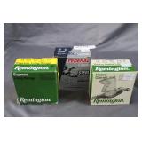 Three boxes 12gauge shot