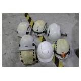 Group 7 extreme white safety helmets