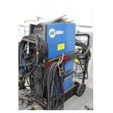 Miller Dynasty 700 welder on cart with Miller Cool