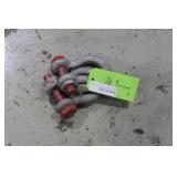 Two Crosley 7/8, PWLL6-1/2 clevis