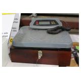 Ohms digital freight scale & wooden box