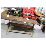 Adjustable wooden drafting table 38" x 60" work to
