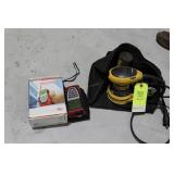 DeWalt Palm sander,  diskoA5 laser distance meter