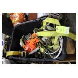 Tub assortment ratchet straps - 1", 2" & 3"