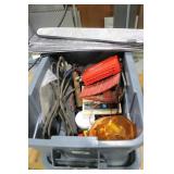 Mixed lot assorted hardware, voltage meters, Milwa