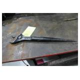 15" adjustable spud wrench