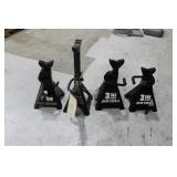 Four stabilizer jack stands - Pro-Series 6,000lb &