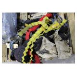 Large assortment climbing gear incl. harnesses, se