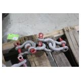 4pcs Crosby Clevis WLL3  5/8