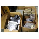 Two boxes LED 12volt lighting strips, transformers