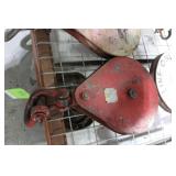 Gunnebo 12" pulley red