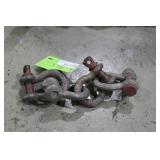 Four Crosby clevis
