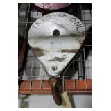 Large steel 14" pully