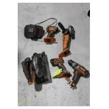 Group 5 Rigid 18volt tools - 1 battery & 1 charger