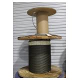 Partial spool 1/2" steel cable Approx. 150