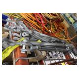 Six 20" turn buckles