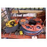 2 electric cord reels & rigid reel