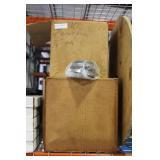 Two cases 4" boot assemblys with 2" holes