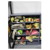Duraham Manf. 5 shelf, 10 compartment rack shelf s