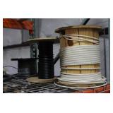 3 small roll in cable incl.  NO. 8, Coax, & 2 cond