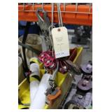 Collection carabiners, Decender, cable rollers & e