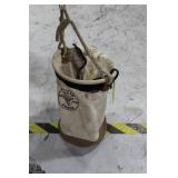 Klein tool bag w Velcro canvas cover